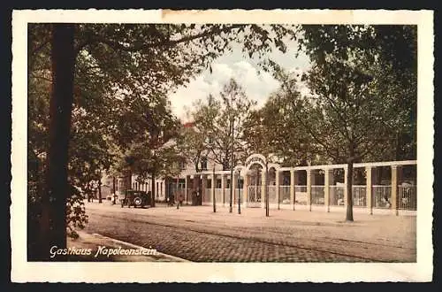 AK Leipzig, Gasthaus Napoleonstein