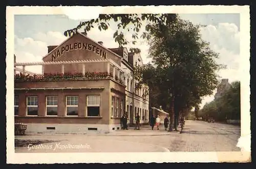 AK Leipzig, Gasthaus Napoleonstein, Historisches Museum der Völkerschlacht