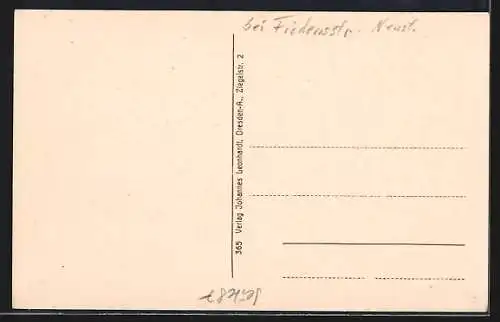 AK Dresden-Neustadt, Scheunenhöfe in der Rudolfstrasse
