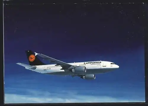 AK Flugzeug Airbus A 310 der Lufthansa