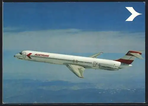 AK Austrian Airlines, Douglas DC-9 Super 80, MD-80