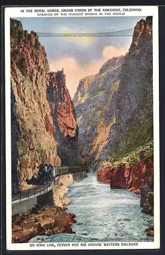 AK Main Line, Denver and Rio Grande Western Railroad, Eisenbahn