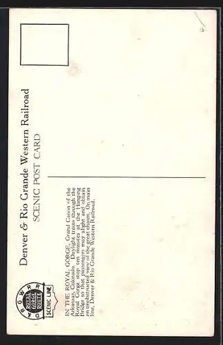 AK Main Line, Denver and Rio Grande Western Railroad, Eisenbahn