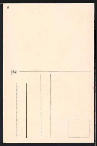 AK Mit dem kleinen Fliegerlein eins-zwei-drei in`s Glück hinein!