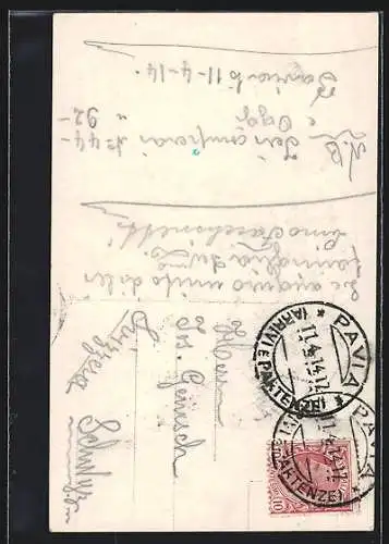 AK Kind in einem Flugzeug