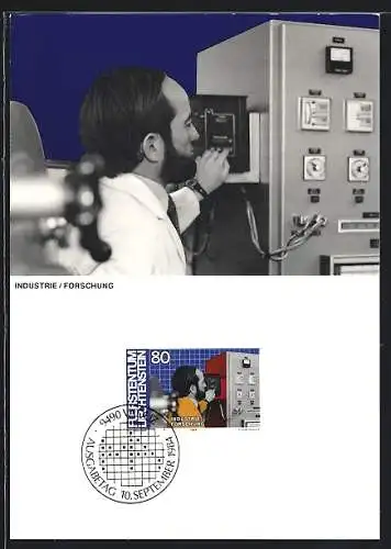 Maximum-AK Vaduz /Liechtenstein, Industrie /Forschung, Ausgabe 10. September 1984