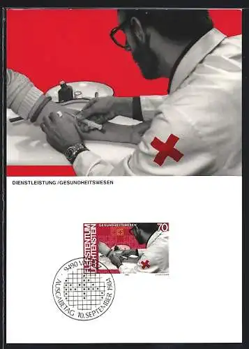 Maximum-AK Vaduz /Liechtenstein, Dienstleistung, Gesundheitswesen, Ausgabe 10. September 1984