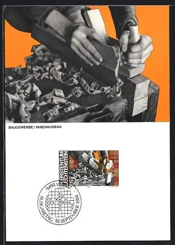 Maximum-AK Vaduz /Liechtenstein, Baugewerbe, Innenausbau, Ausgabe 10. September 1984