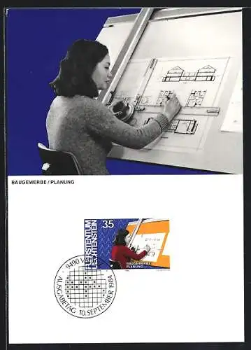 Maximum-AK Vaduz /Liechtenstein, Baugewerbe, Planung, Ausgabe 10. September 1984