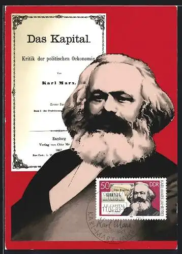 Maximum-AK 100. Todestag Karl Marx 1983, Das Kapital