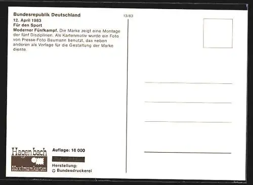 Maximum-AK Moderner Fünfkampf, Pferdesport