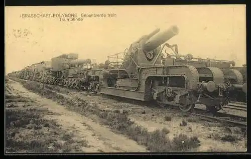 AK Brasschaet-Polygone, Gepantserde trein