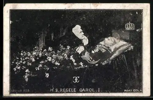 AK M. S. Regele Carol. I., Mort 1914