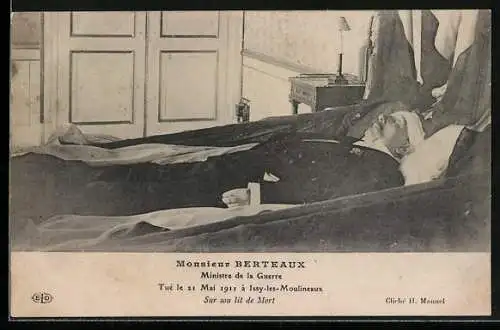 AK Issy-les-Moulineaux, Monsieur Betreaux, Ministre de la Guerre, 21 Mai 1911