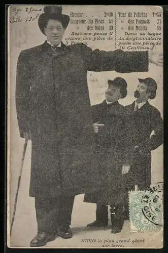 AK Hugo, le plus grand géant sur terre