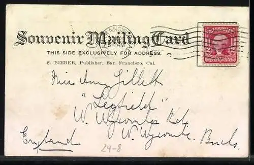 AK San Francisco, CA, Cooking in the streets after the earthquake and fire 1906