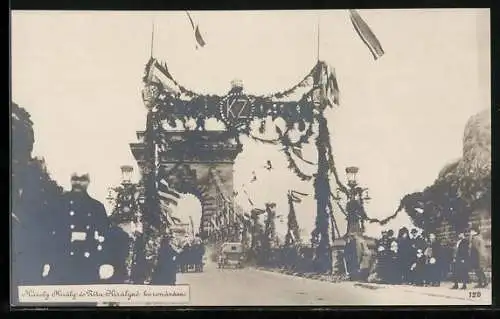 AK Karoly Kiraly es Zita Kiralyne koronazasa, Kaiser Karl I. von Österreich 1916