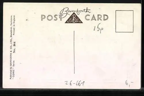 Künstler-AK Arnold Taylor: Junge kommt ins Bad zu seinem Grossvater in der Badewanne, I`ve just heard Granny say...