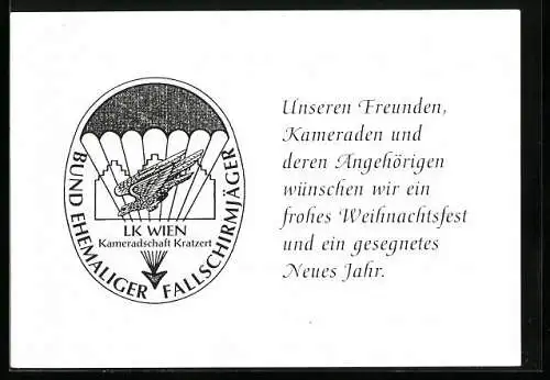 AK Wien, Bund Ehemaliger Fallschirmjäger, LK Wien, Kameradschaft Kratzert
