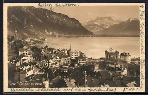 AK Montreux, Montreux et Dents du Midi