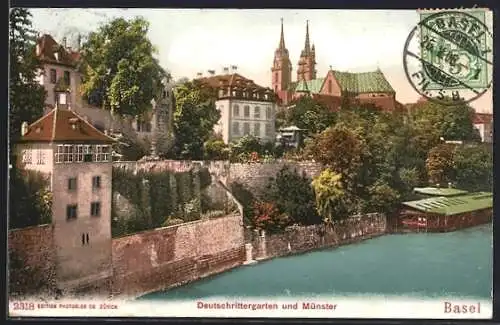 AK Basel, Deutschrittergarten und Münster