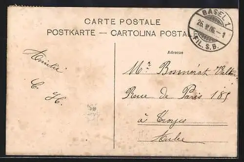 AK Basel, Deutschrittergarten und Münster