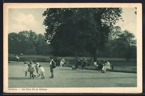 AK Genève, Au Parc de la Grange