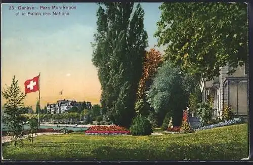 AK Genève, Parc Mon-Repos et le Palais des Nations