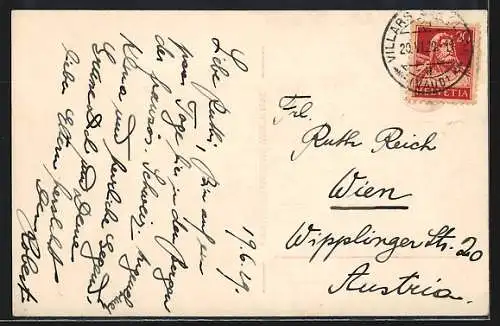 AK Villars, Villars et les Alpes