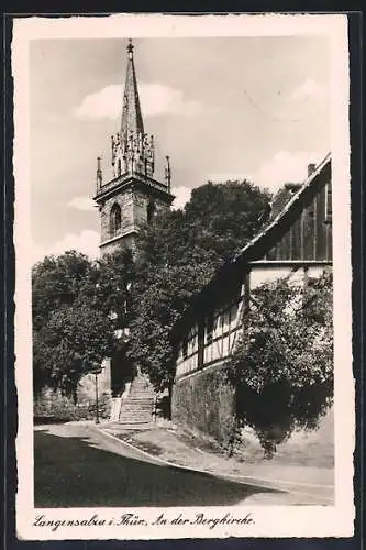 AK Langensalza i. Thür., An der Bergkirche
