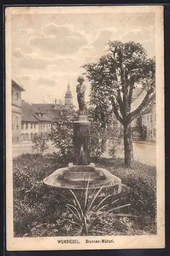 AK Wunsiedel, Brunnen-Mäderl