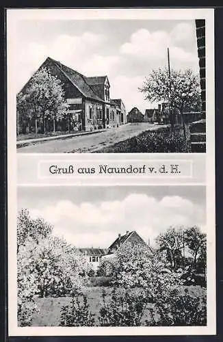 AK Naundorf / Köthen, Gasthof Erholung