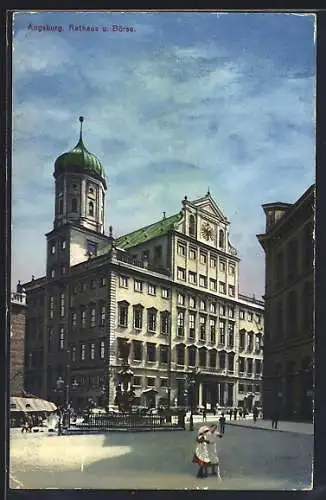 AK Augsburg, Rathaus und Börse