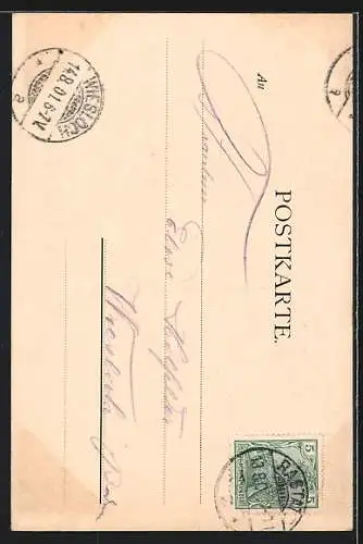 AK Rastatt, Katholische Stadtkirche