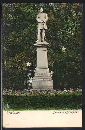 AK Kissingen, Bismarck-Denkmal