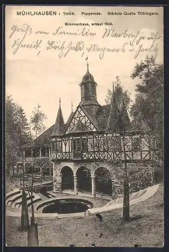 AK Mühlhausen i. Thür., Popperode, Stärkste Quelle Thüringens