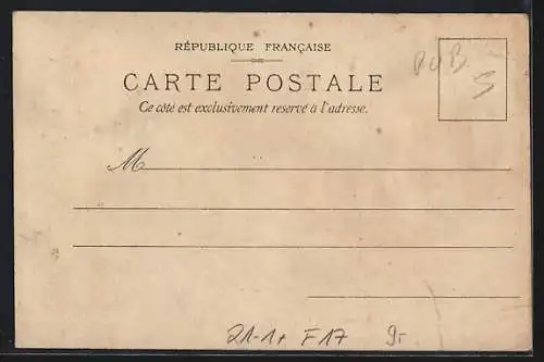 AK La Rochelle, Biscuits Lefevre-Utile, Grand Prix Paris 1900, Schiffe und Leuchtturm, Halt gegen das Licht