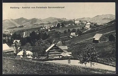 AK Hemberg, Ausblick vom Ferienheim Salomonstempel
