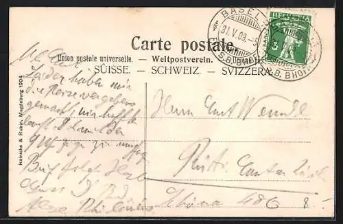 AK Basel, Botanisches Institut und Spalentor