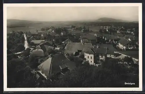 AK Dotzigen, Blick über den Ort