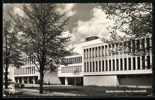 AK Berlin-Dahlem, Blick auf die Freie Universität