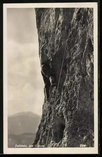 AK Peilstein, Am Cimone, Bergsteigen