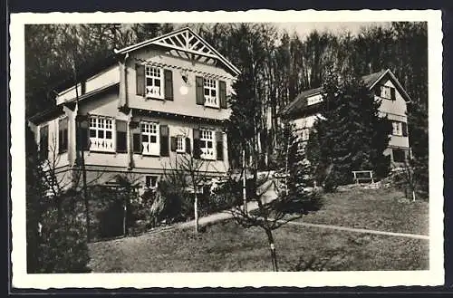 AK Dickschied /Wispertal, Am Atzmann, Wander- und Ferienheimedes Touristenvereins die Naturfreunde