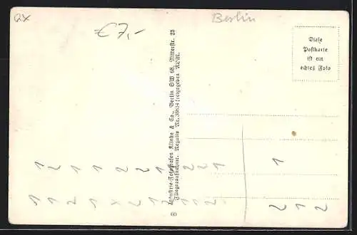 AK Berlin-Schmöckwitz, Ortsansicht aus der Vogelschau