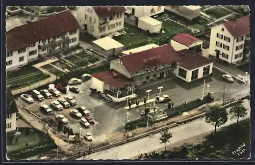 AK Schwenningen a. N., Shell Service Station, Motel, Neckarstrasse 155/557