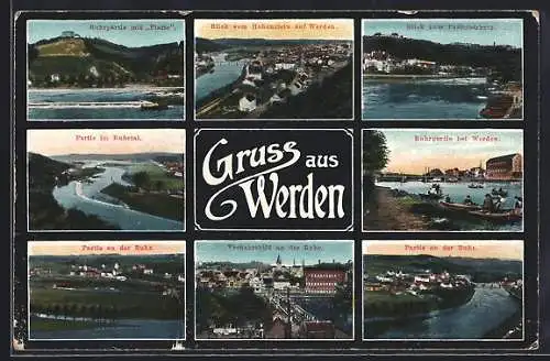 AK Werden, Flusspartien im Ruhrtal