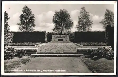 AK Wilhelmshaven, Ruhestätte der Deutschland-Gefallenen