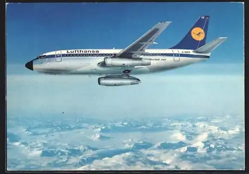 AK Flugzeug Boeing 737 City Jet der Lufthansa
