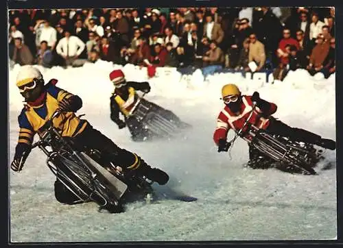 AK Gara su Pista di Ghiaccio, Motorrad-Speedway-Rennen