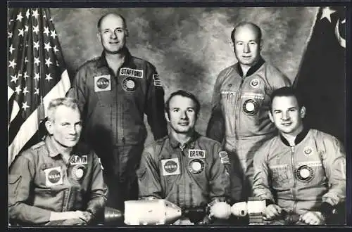 AK Astronauten und Kosmonauten Slayton, Stafford, Brand, Leonow, Kubasow, Raumfahrt